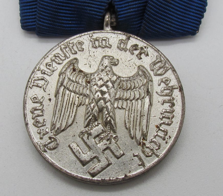 Wehrmacht 4 Years Long Service Award 'Einzelspange'