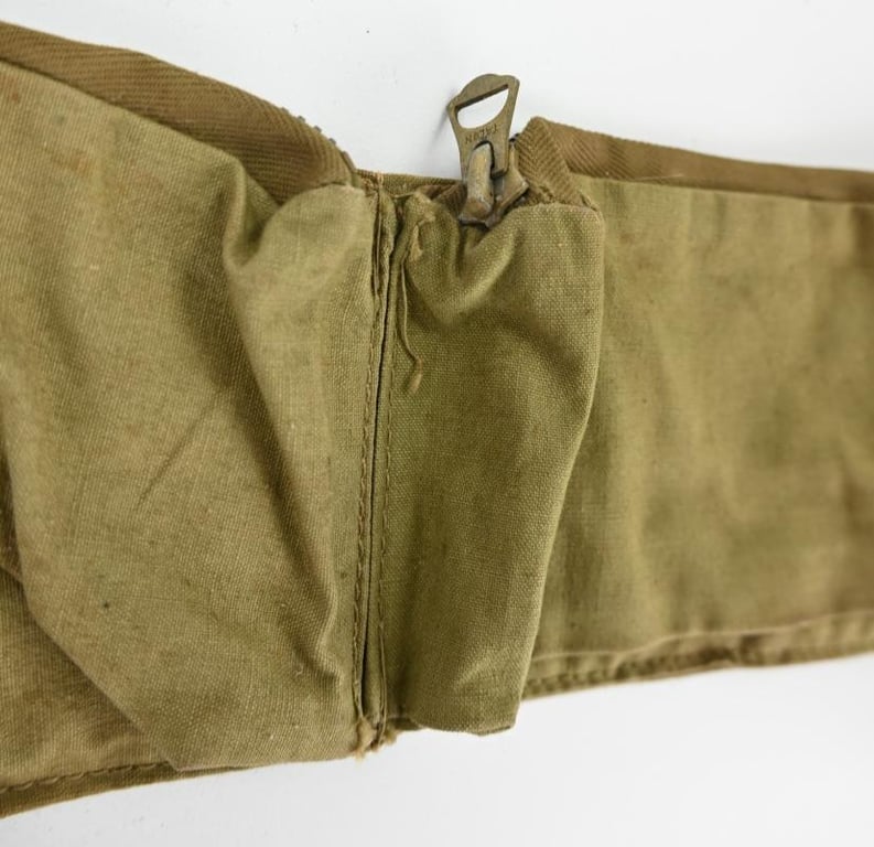 US WW2 Service Money Belt Pioneer