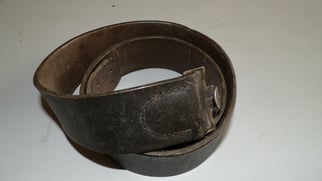 M40 Combat Leather Belt - 100cm