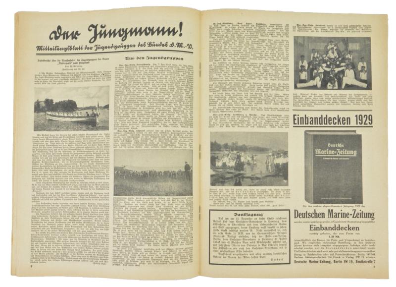 German Reichsmarine Magazine 1930