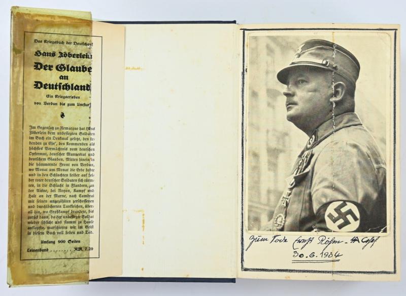 German Adolf Hitler Mein Kampf Book 1934 / Ernst Röhm