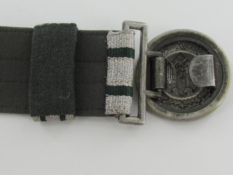 Wehrmacht (Heer) Officers parade belt and buckle