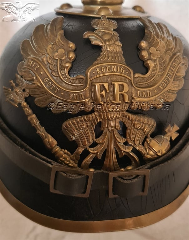 Late 19th  /  20th Century Prussian Pickelhaube