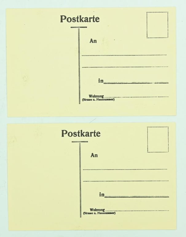 German Third Reich Era Zeppelin Postcards