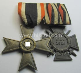 Attractive, WWI- (ie. Third Reich-) period so-called: 'Doppelspange'...
