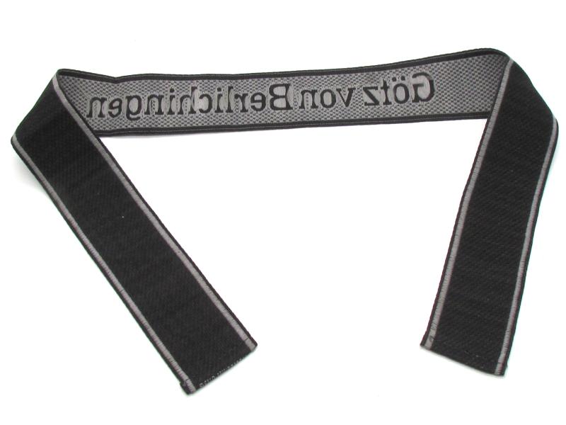 Waffen-SS 17. Panzergrenadier Division ‘Götz von Berlichingen’ Bevo Cufftitle