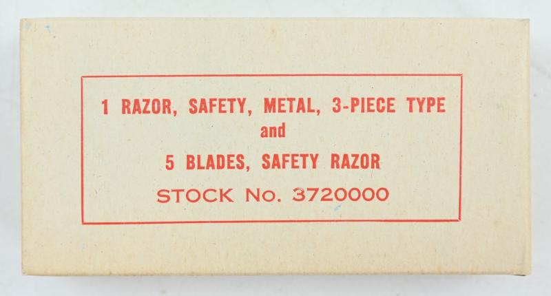 US WW2 Enlisted Men 'Gillette' Safety Razor in case