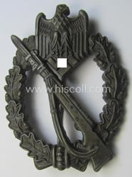 'Infanterie Sturmabzeichen in Bronze' (or: bronze-class infantry assault-badge...