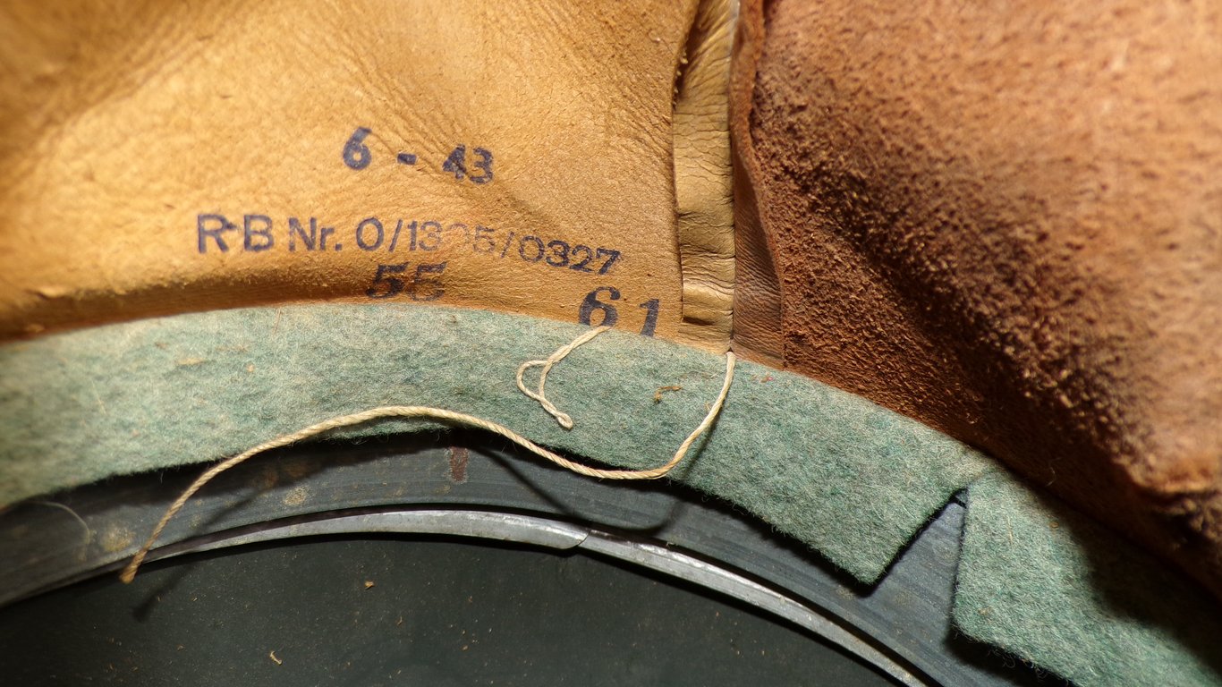HEER M40 DOUBLE DECAL COMBAT HELMET