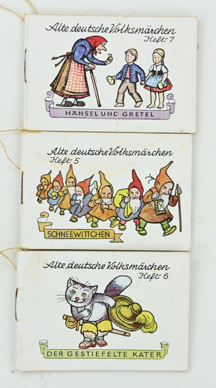 German WHW Pocket Booklet 'Alte Deutsche Volksmarchen'