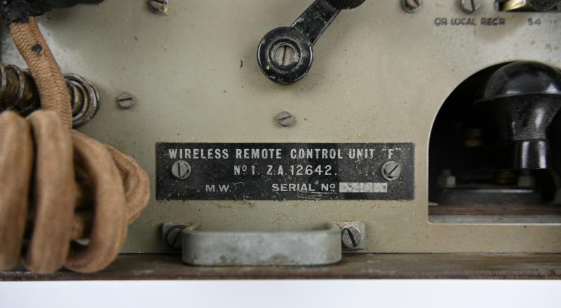 British WW2 Wireless Remote Control Unit F