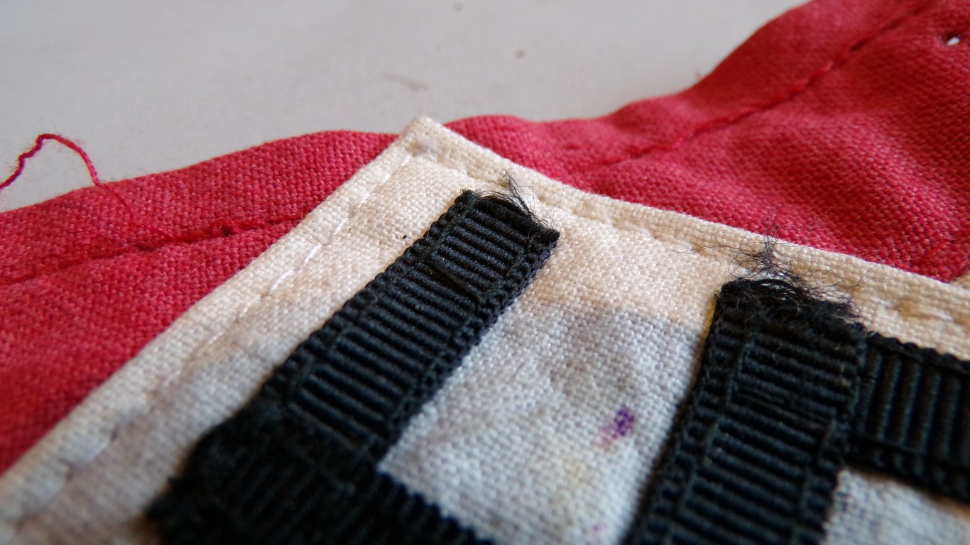 (HJ) Multi-Piece Cotton Armband - 'Prag-Gbell'