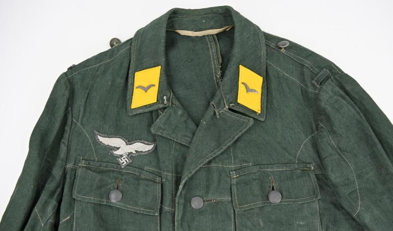 German LW M43 HBT FSJ Combat Tunic