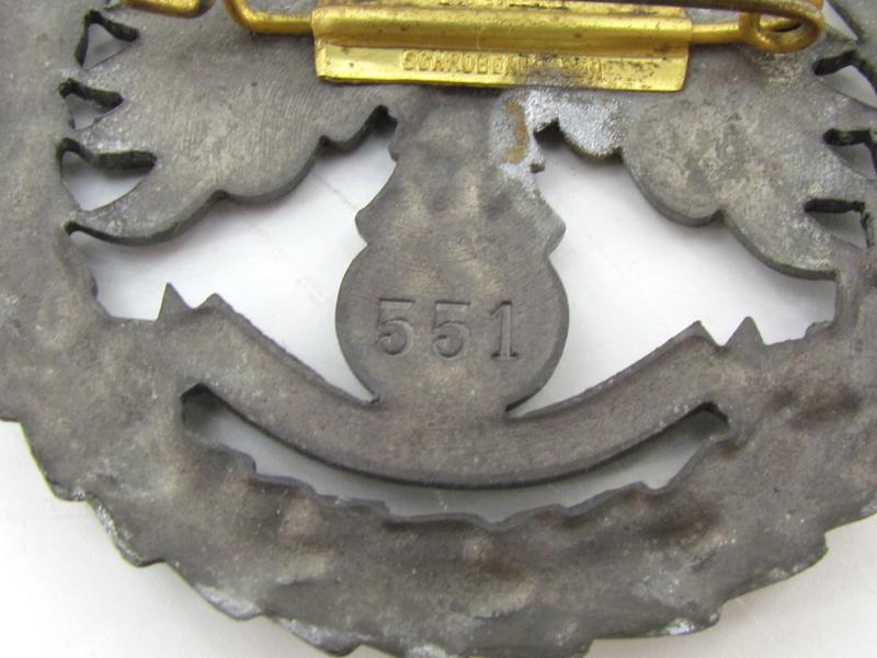 3x Tyrolean Marksmanship Gau Master Shooting Badge in original case ( rare )