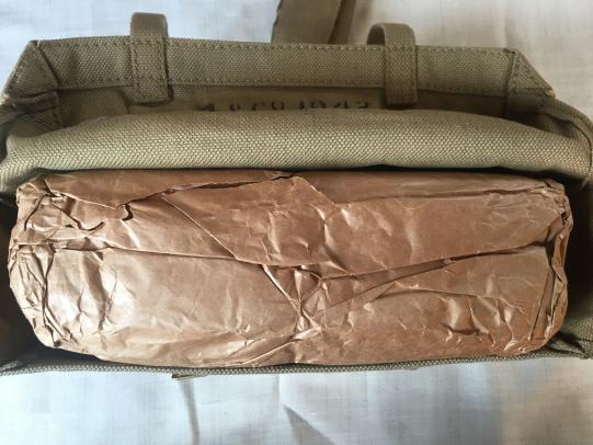 British Medical Webbing Shell Dressing Bag -1942-
