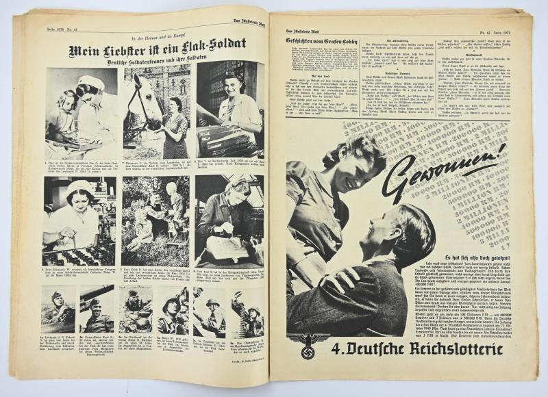 German Newspaper Frankfurter Illustrierte 19 October 1940