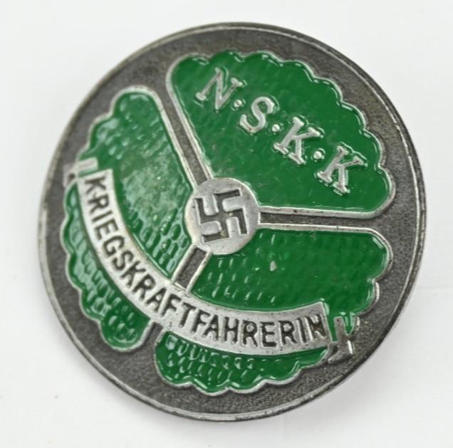 German NSKK Female Truck Driver Broche