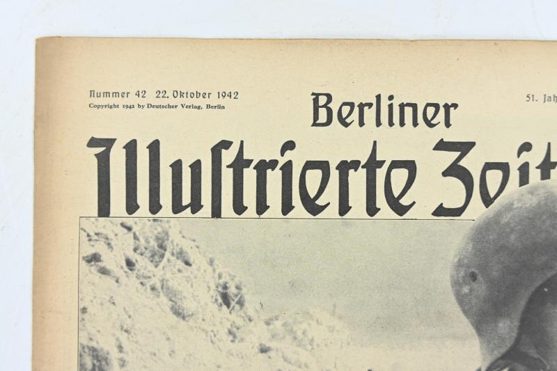 German Berliner Illustrierte Zeitung Newspaper 1942
