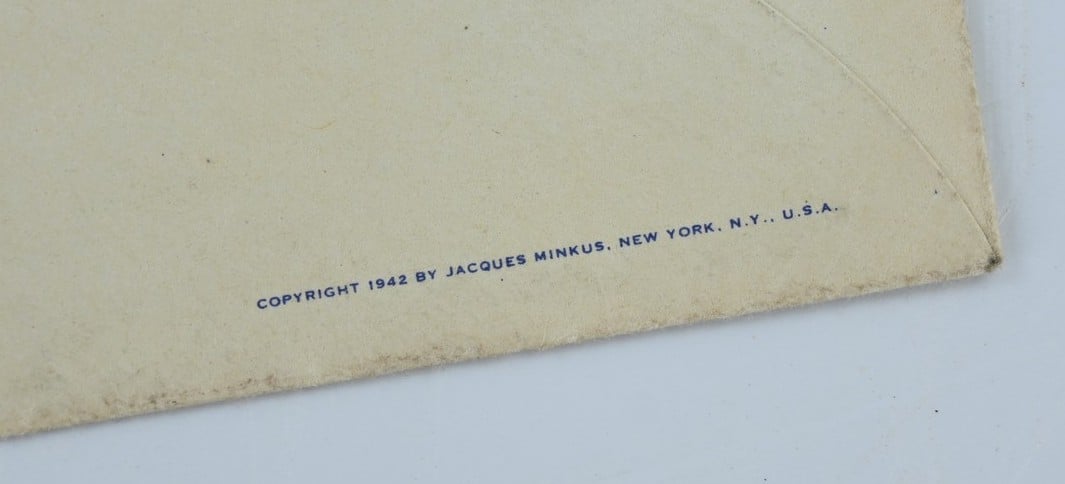 US WW2 Envelop 'Stamp 'em Out!'