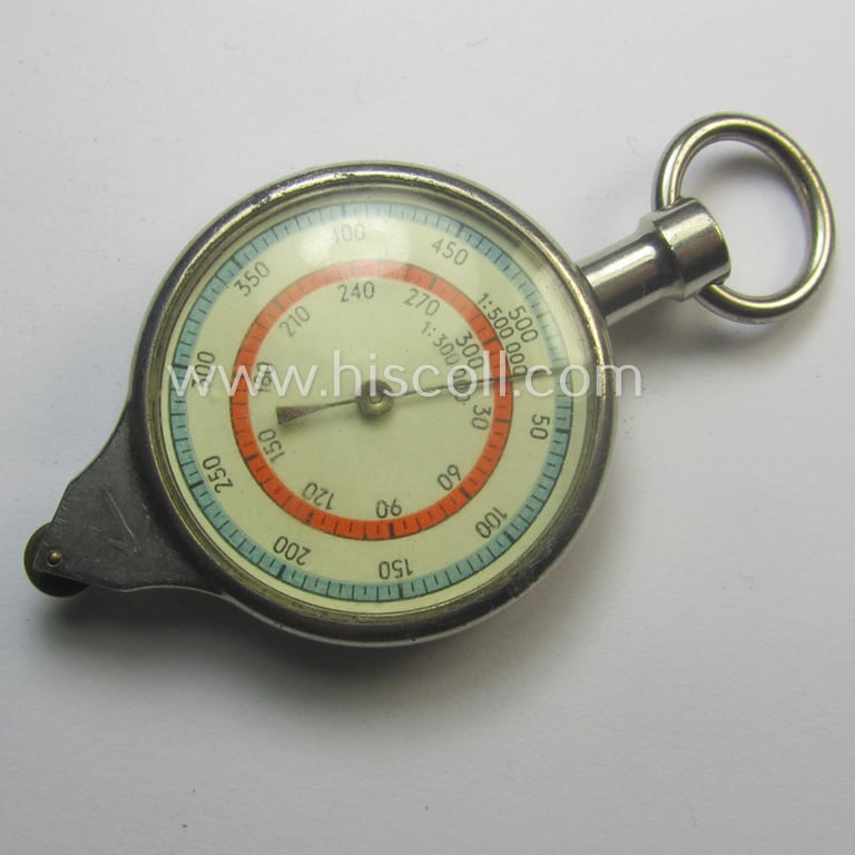 Neat WH-era equipment-item being a so-called: 'Karten-Abstandmessgerät' (or: map distance-measuring-device) being a non-maker-marked example