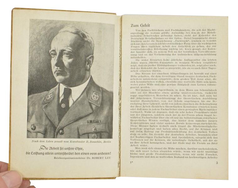 German DAF Kalender 1940