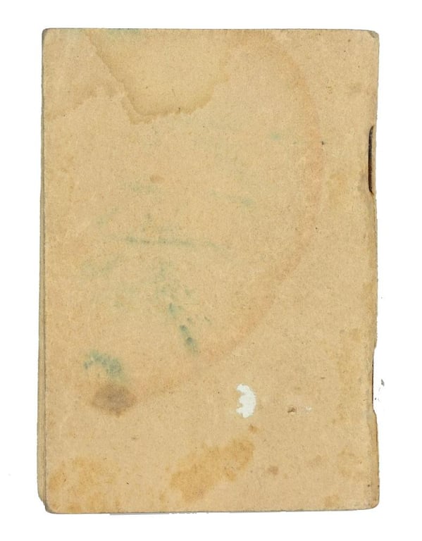 German WH Prayer Booklet