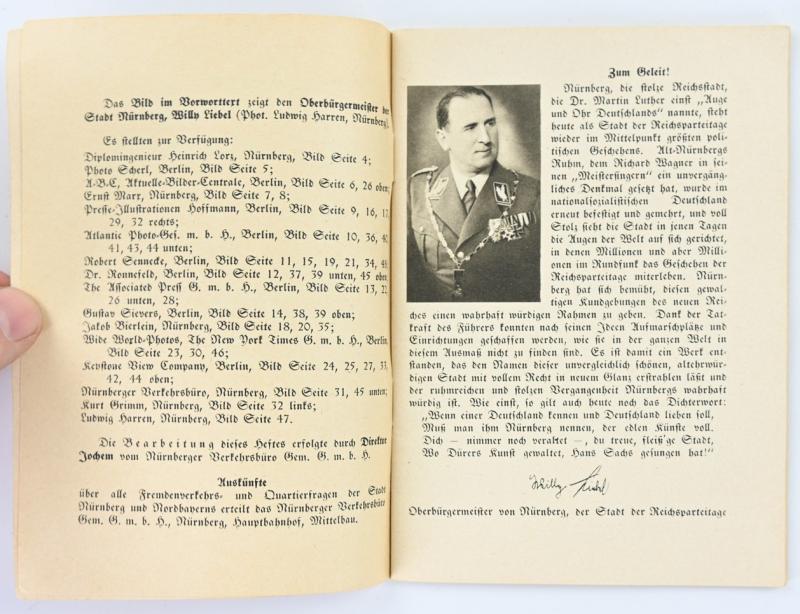 German Reichsparteitag Nurnberg Remembrance Booklet