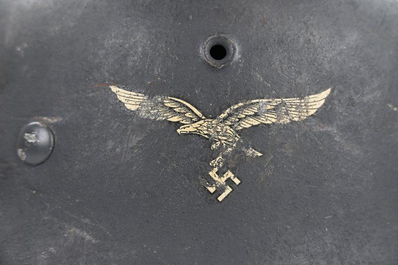 German LW M42 SD Combat Helmet