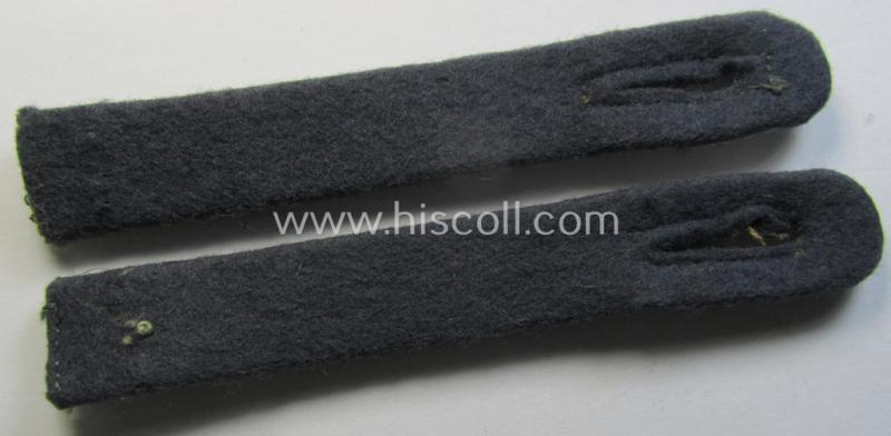 Attractive, 4-pieced WH (Heeres) officers'-type insignia-set comprising of a pair collar-tabs and dito shoulderboards as was specifically intended for usage by an officer who served as a: 'Sonderführer Z'