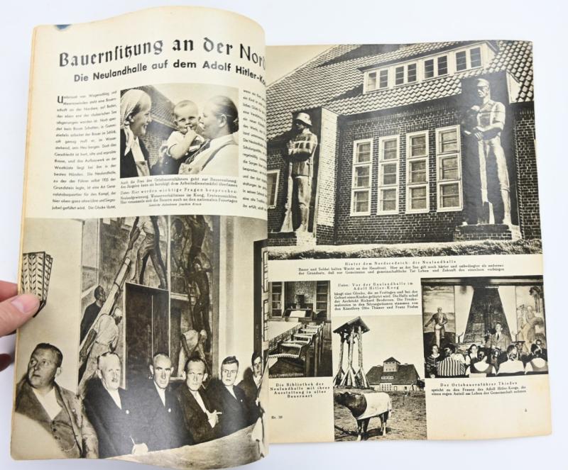 German Third Reich Magazine 'Die Woche' 1937