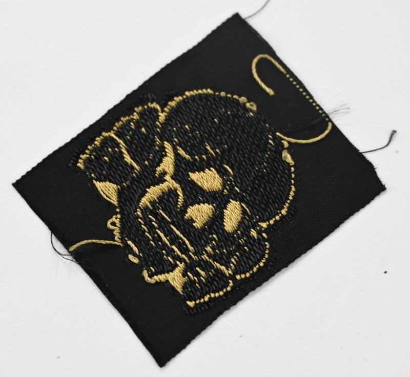 German Waffen-SS Tropical Cap Skull