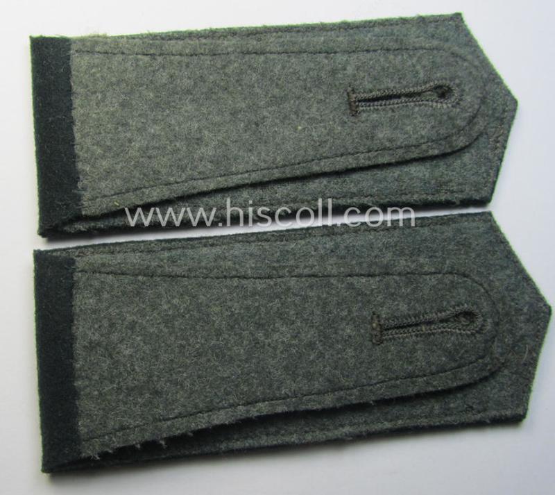 Pair of WH (Heeres),'cyphered' EM-type shoulderstraps: 'Soldat des Kavallerie- o. Reiter-Rgts. 3'