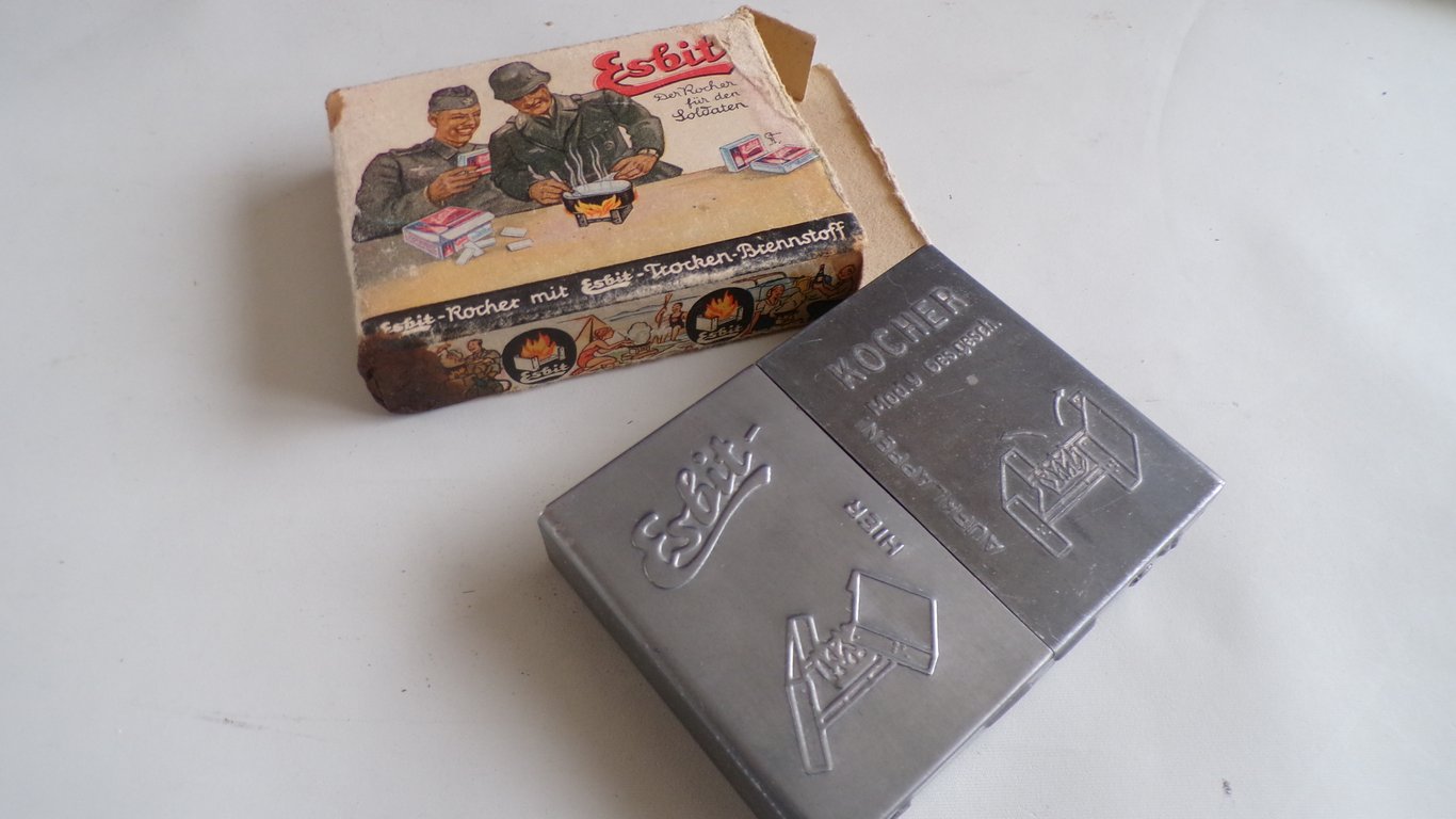 Whermacht Esbit Kocher Set