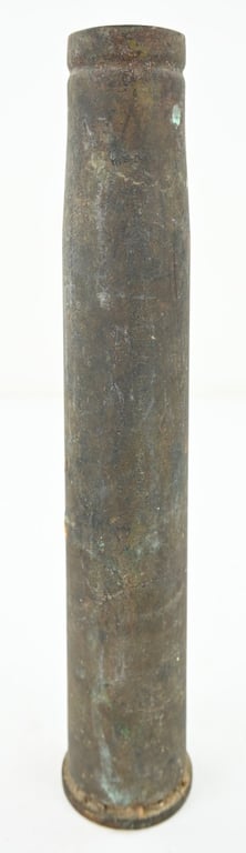 US WW2 40mm Bofors Shell with Cartridge Container