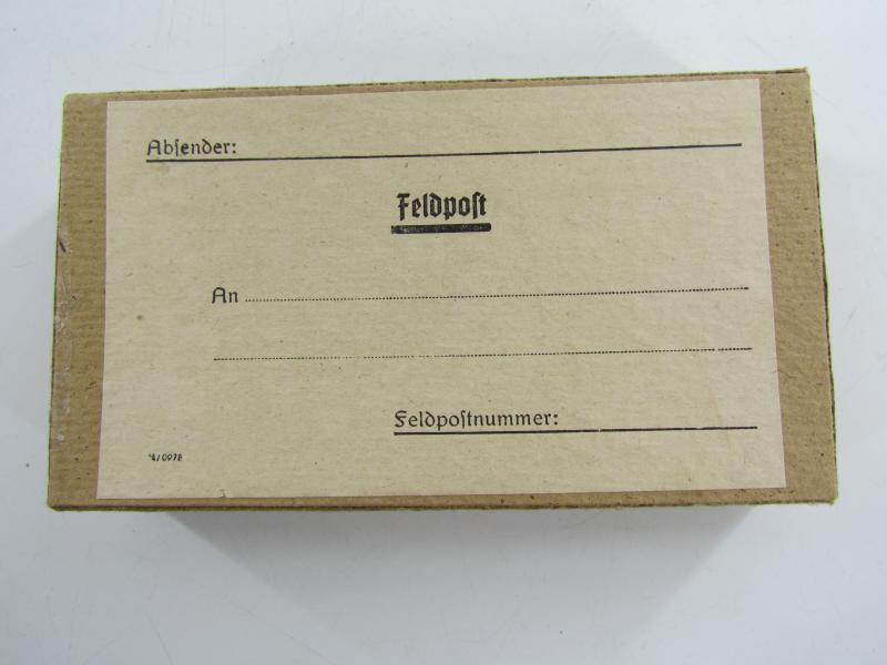 Wehrmacht carton Fieldpost box