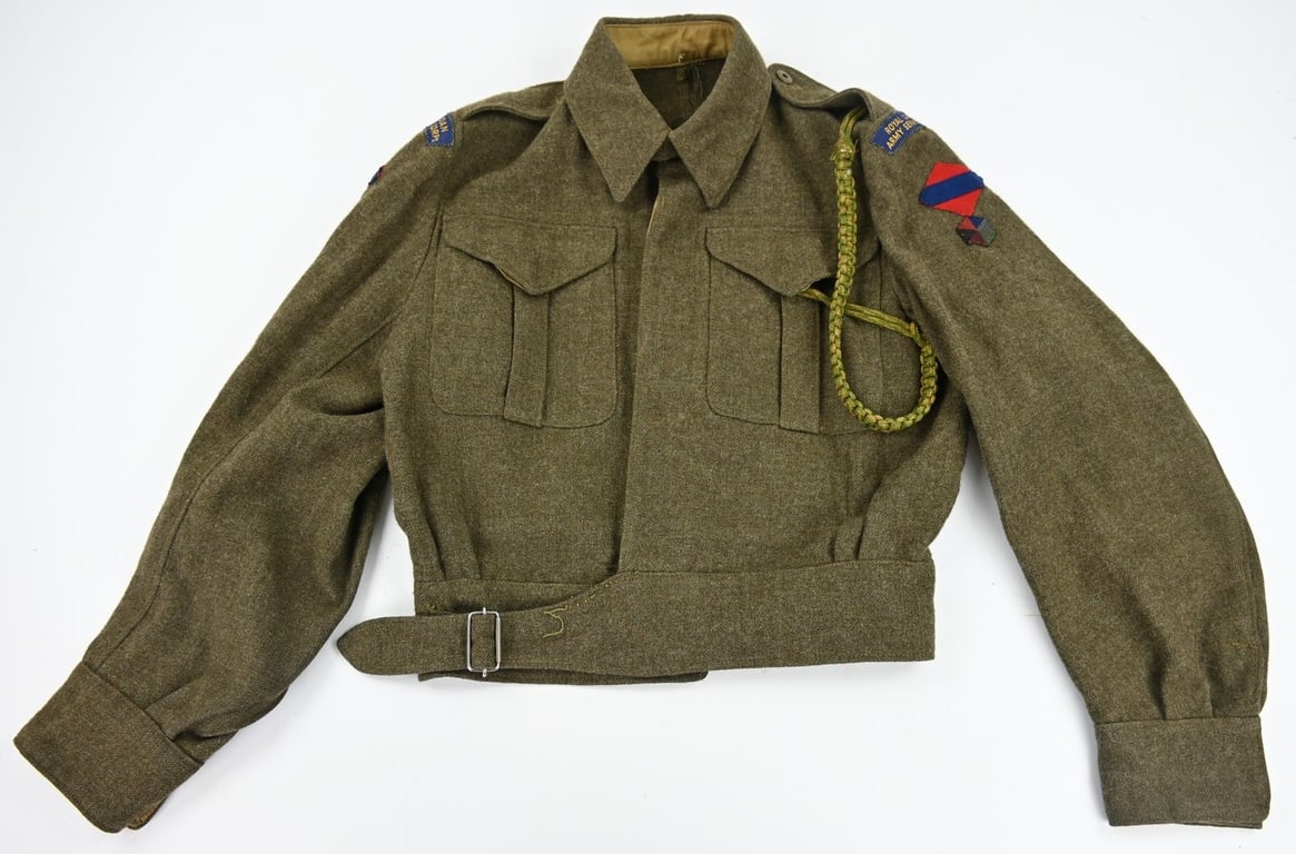 Canadian WW2 Battle Dress RCASC