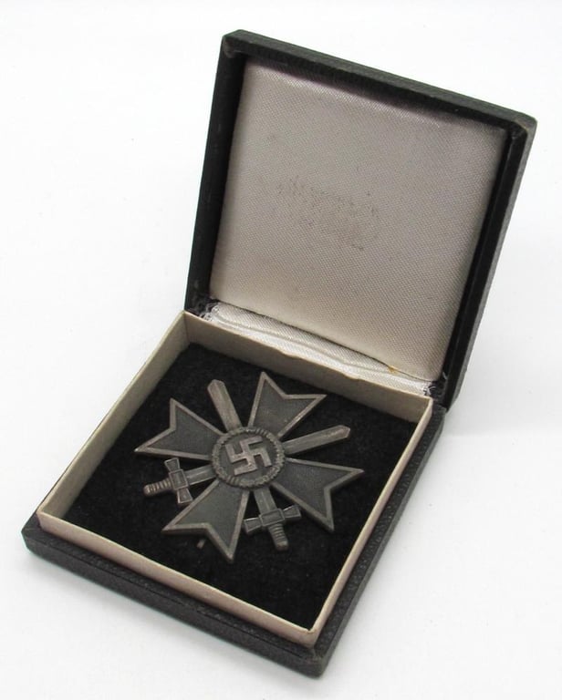 War Merit cross (KVK) first class “65” in Case