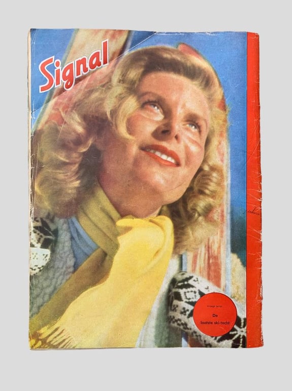 German WWII Magazine 'Signal' 1945 Nr. 4