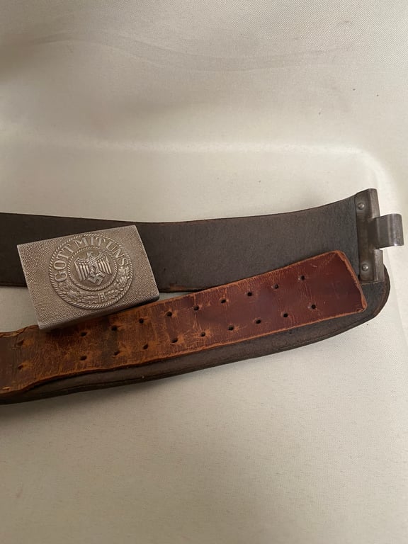 Parade belt and buckle