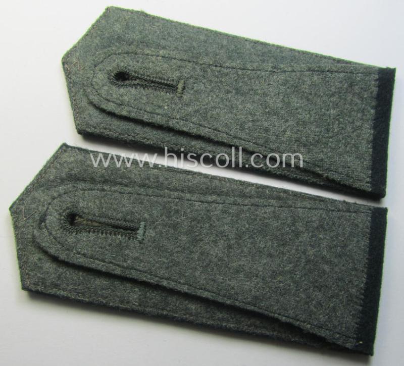 Pair of WH (Heeres),'cyphered' EM-type shoulderstraps: 'Soldat des Nachr.-Abtgs. 30'