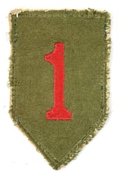 US WW2 1st Infantry Division SSI