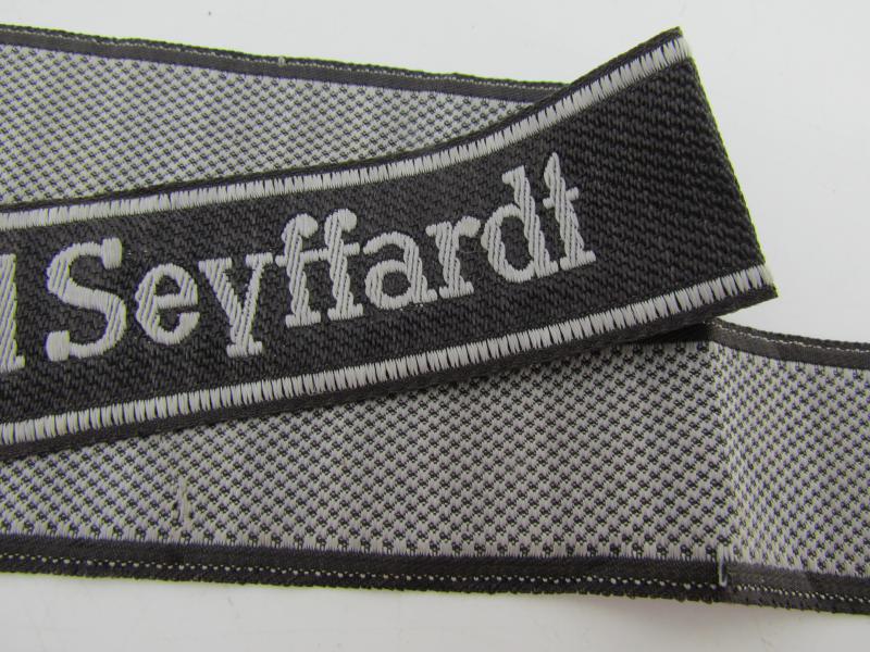 Waffen-SS Panzergrenadier Regiment "General Seyffardt" Bevo Cufftitle