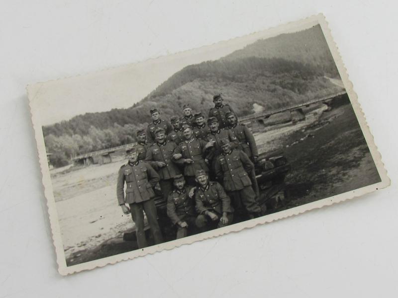 Group Photo From Wehmacht Soldiers
