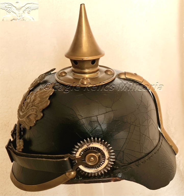 Late 19th  /  20th Century Prussian Pickelhaube