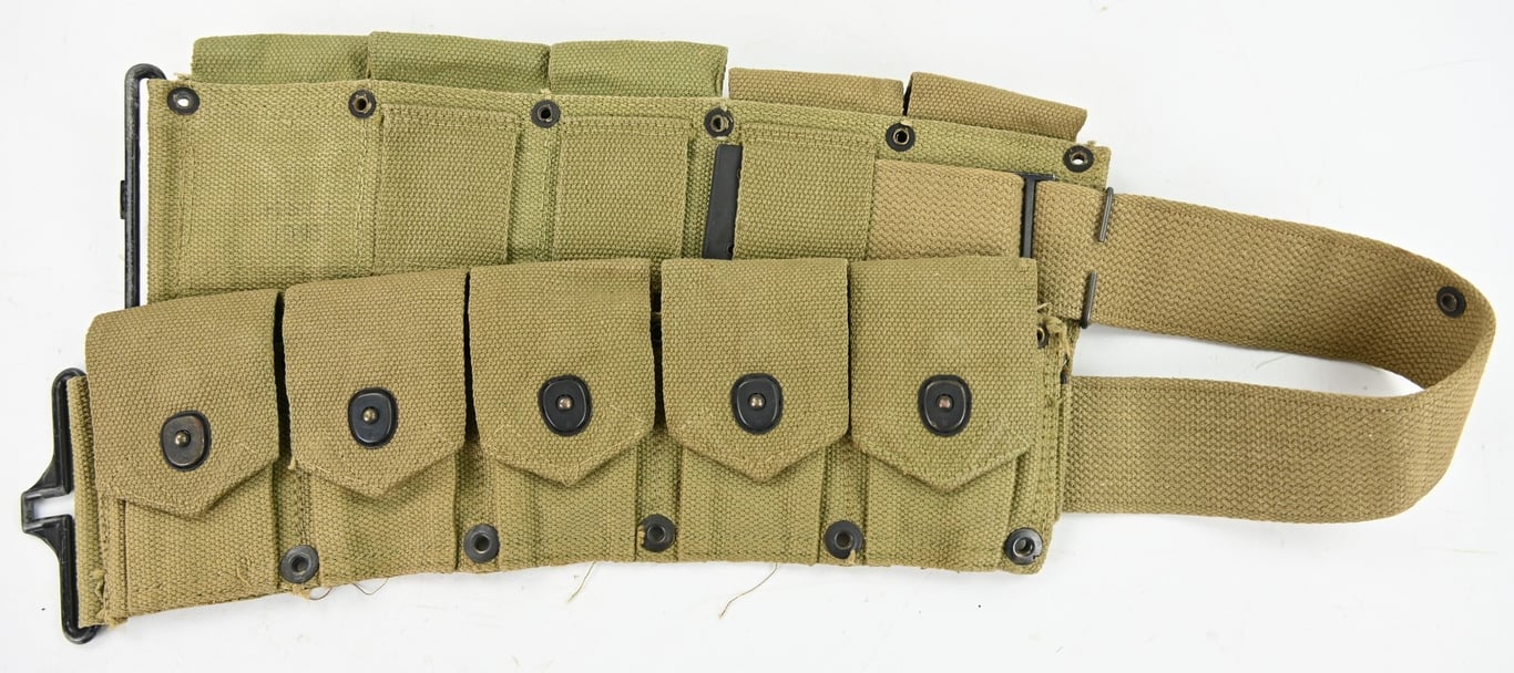 US WW2 M1 Garand Ammo Belt 1943