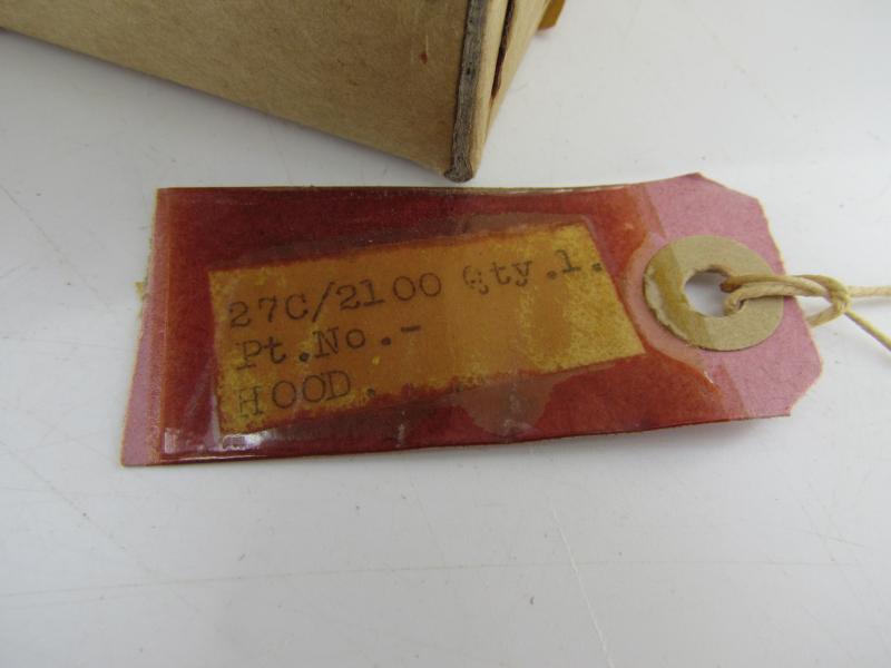British ww2 Hood box (empty)