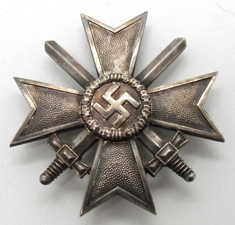 War Merit cross (KVK) first class “1” in Case