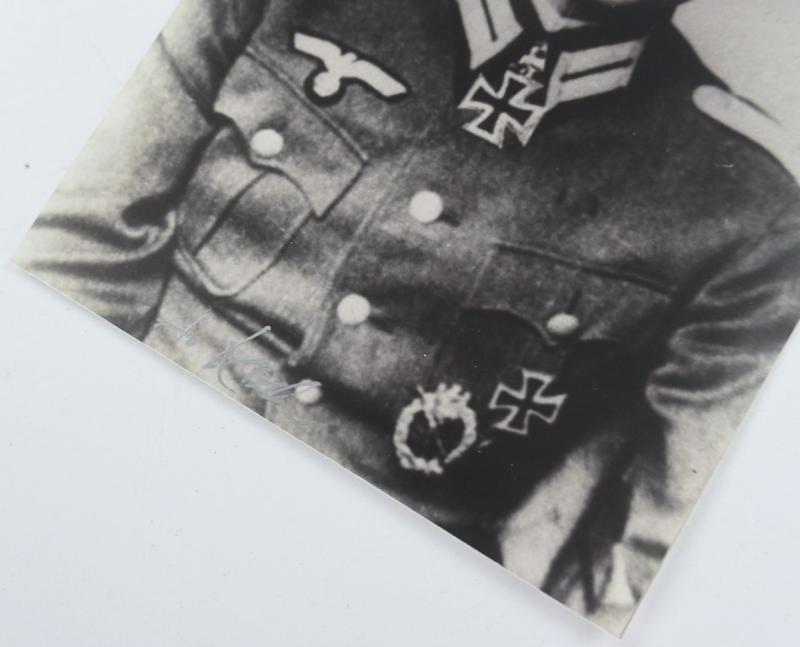 Signature of Wehrmacht Heer KC Recipient 'August Koch'