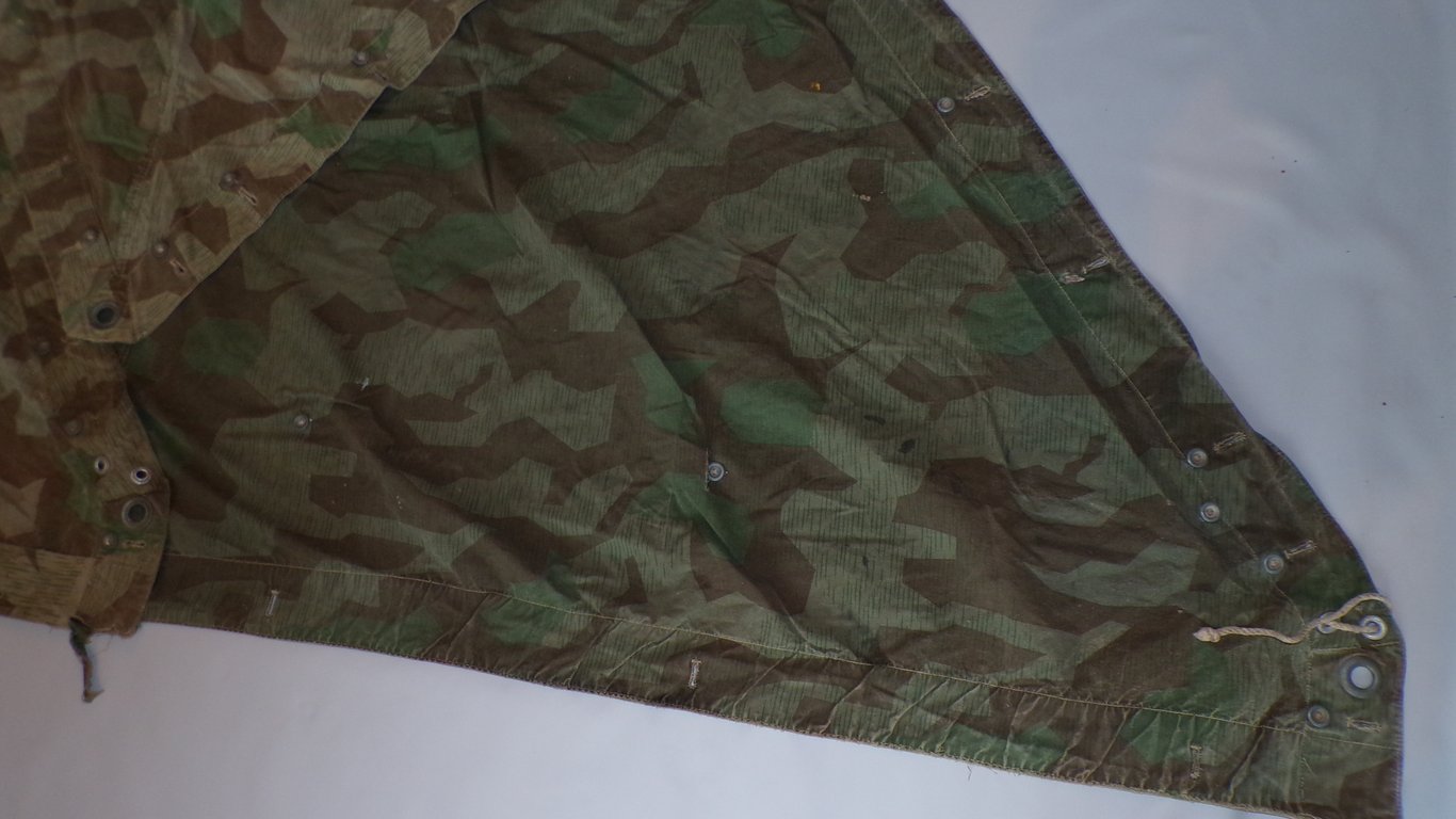 Wehrmacht M31 Splittertarn Camouflage Zeltbahn