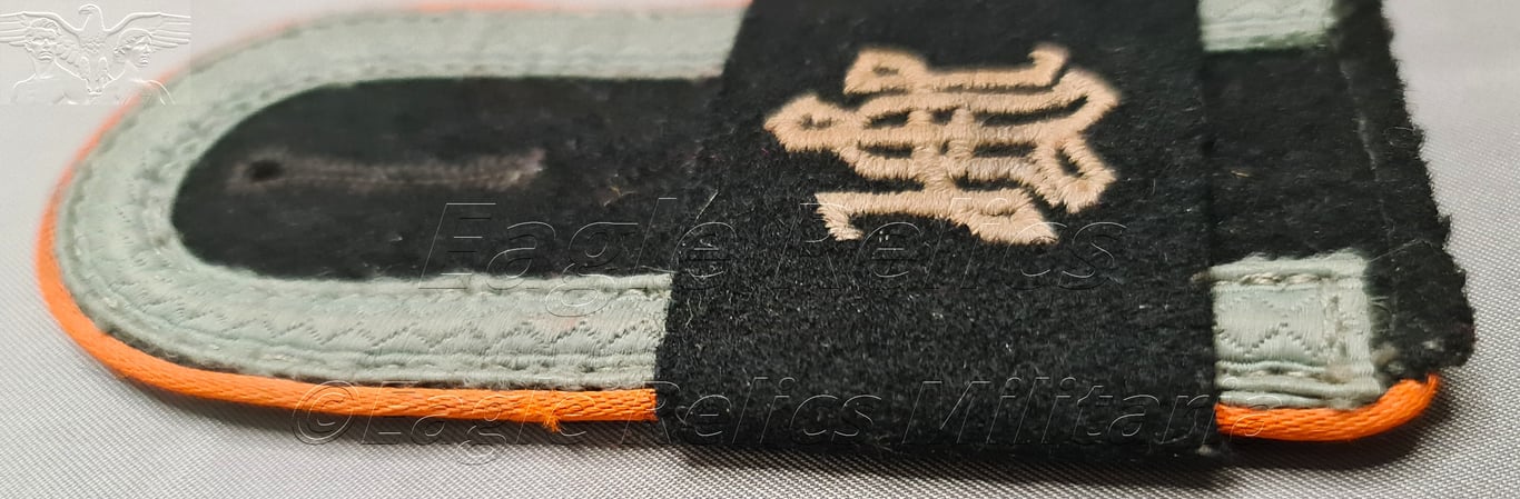 LAH ϟϟ Single “Unterscharfuhrer” Shoulder board – Feld Gendarmarie